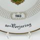 Cerabel Porcelain Plate Woluwe 1963