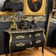 Commode Sauteuse Louis XV avec Marbre