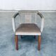 Boudoir Side Chair in Velvet, 1920s