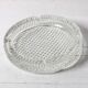 Crystal Glass Ashtray, Mid-Century Round Ashtray / Italy / 1960s