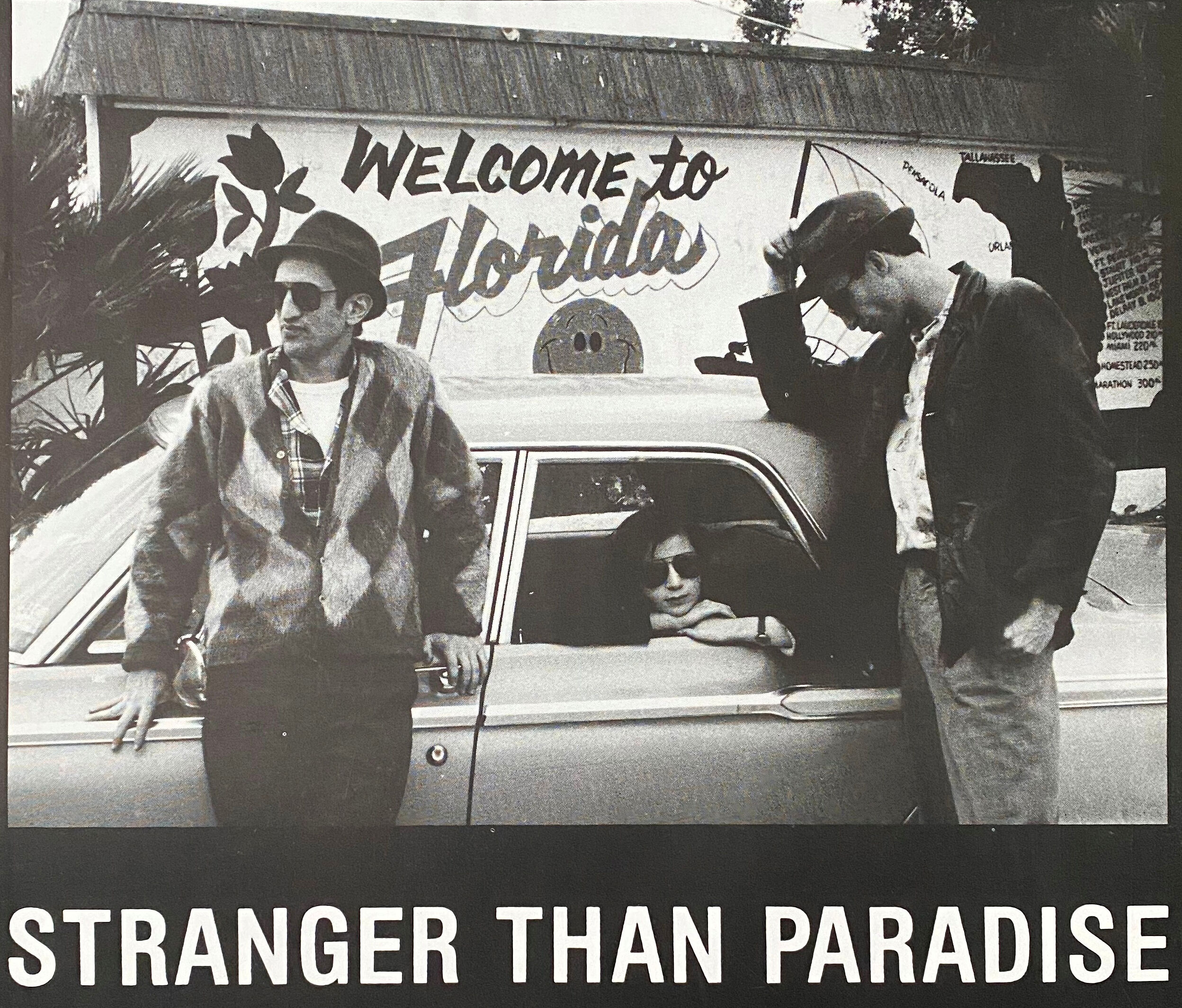 Original movie poster "Stranger than paradise" Jim Jarmusch 30x42cm 1984