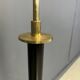 Modernist italian brass floor lamp, 1980s