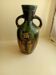 Vase in glazed sandstone torhout, flanders.