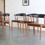 BA113 Armchair in Teak by Johannes Andersen, Denmark, 1960s