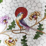 Hand-painted Limoges porcelain bird emptier