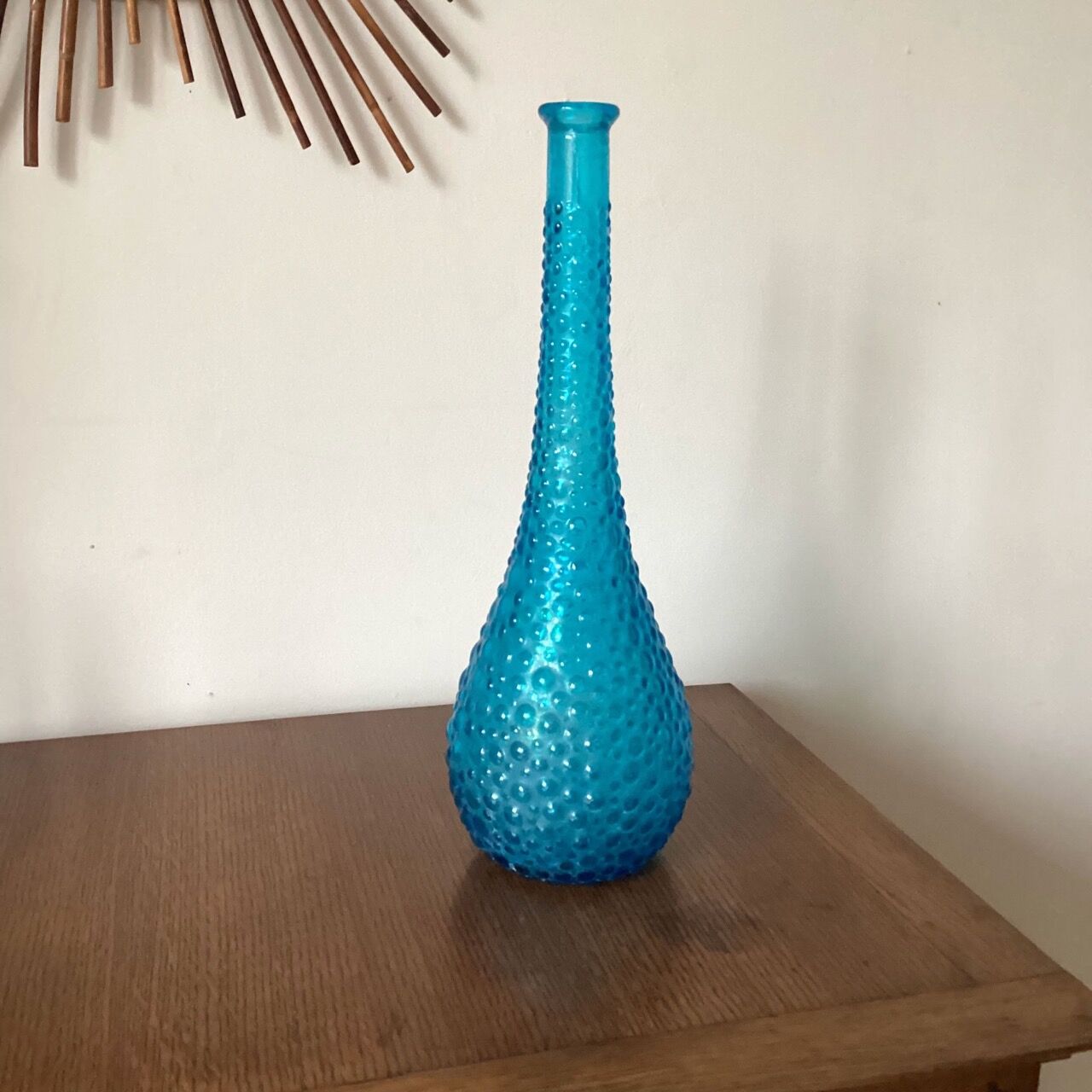 Italian glass bottle