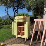 Parisian buffet in patinated wood