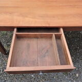 Old farm table in cherry tree
