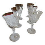 Water glasses from the Bayel crystal factory