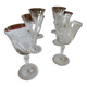 Verres à eau de la cristallerie de Bayel