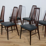 Model Eva Dining Chairs by Niels Koefoed for Koefoeds Hornslet, 1960s