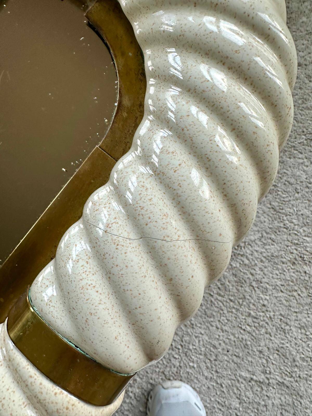 Tommaso Barbi coffee table ceramic 1970