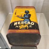 Nescao Nestle advertising metal box