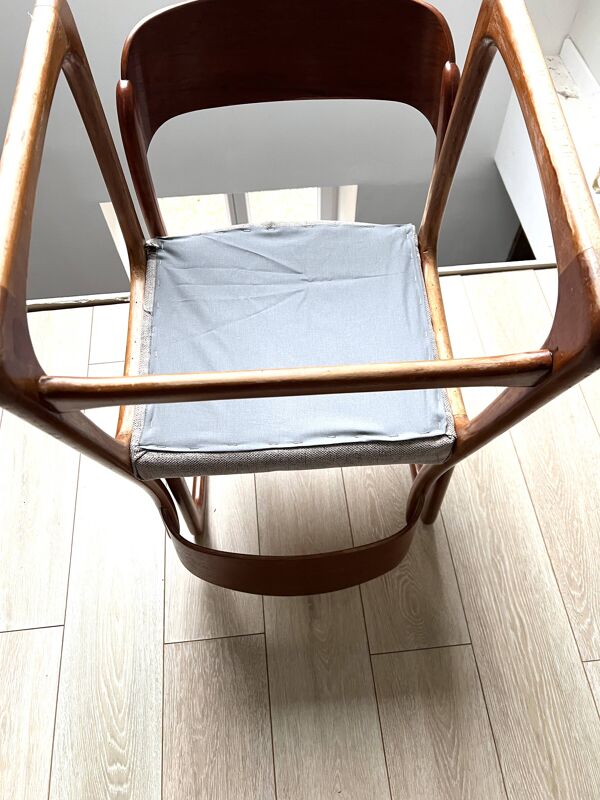 Chaises traîneau Baumann