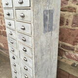 Industrial workshop furniture with vintage drawers 1930