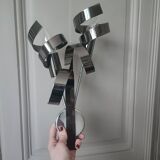 Chrome wall light Laurie Lumière