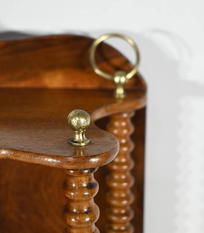 Walnut Shelf, Louis Philippe Period – Mid-19th Century