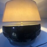 Grande Lampe Vintage • Faïence Émaillée • Louis Drimmer • Space Age • 1960