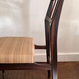 Chaises ebéne de macassar