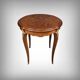 Rosewood marquetry coffee table, Louis XV style – Mid 20th century