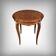 Rosewood marquetry coffee table, Louis XV style – Mid 20th century
