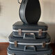 Complete set of "stewardess" nesting suitcases
