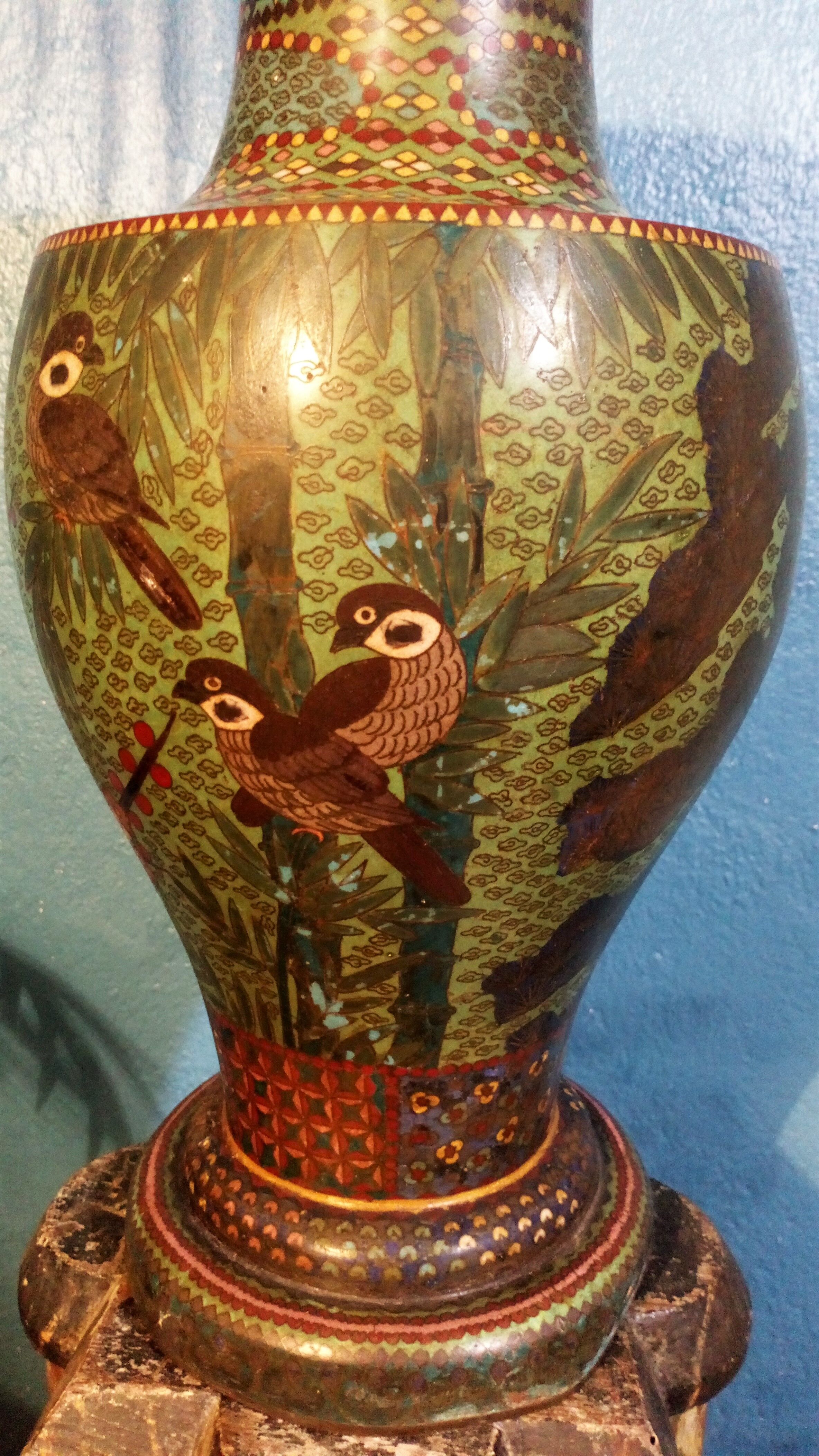 Meiji vases Japan 19th century