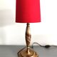 Art Nouveau lamp in alabaster and gilded metal