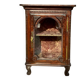 Small display cabinet to place in carved solid oak, 19th century.