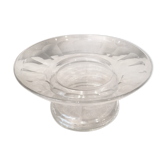 Bougeoir ou photophore en cristal