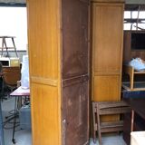 1950s boarding-angle closets
