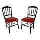 Paire de chaises napoléon III