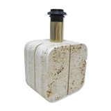 Travertine lamp fratelli mannelli 60s