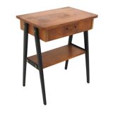 Scandinavian teak bedside table, Sweden, 1950