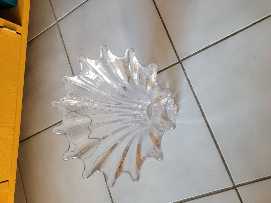 Beautiful crystal vase