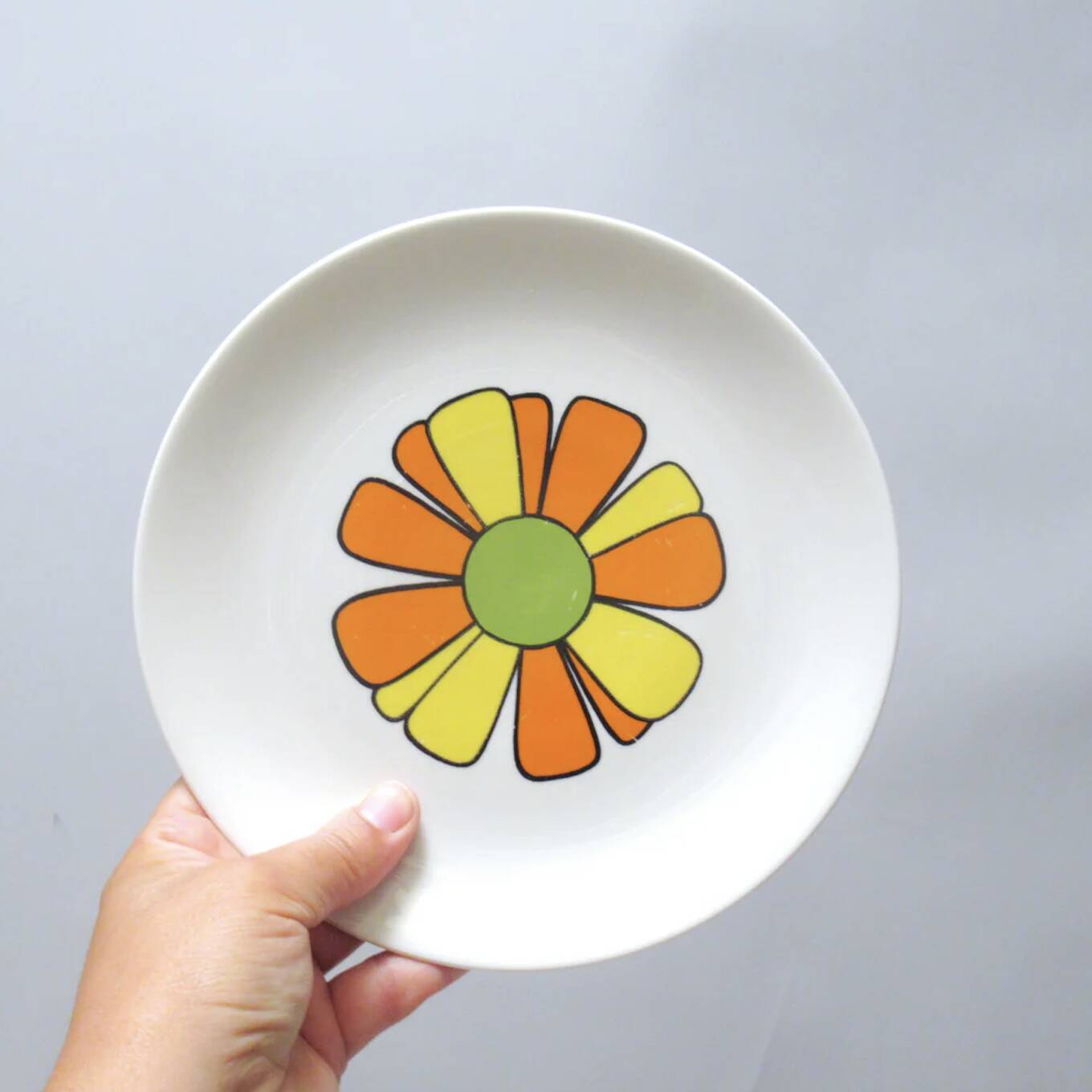 6 vintage plates from the 70s
