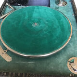 Portable old phonograph