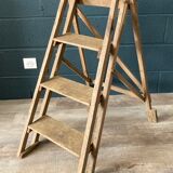 Stepladder decorated in old oak
