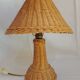Vintage rattan lamp to install