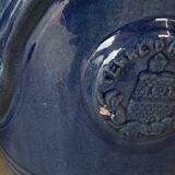Vase d’Anduze émaillé bleu traditionnel – Modèle N°3 - 3