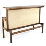 1970's home bar with 2 stools - vintage danish design mid century modern