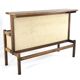 1970's home bar with 2 stools - vintage danish design mid century modern