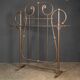 Antique 19thc victorian pair of brass coat stands c.1890