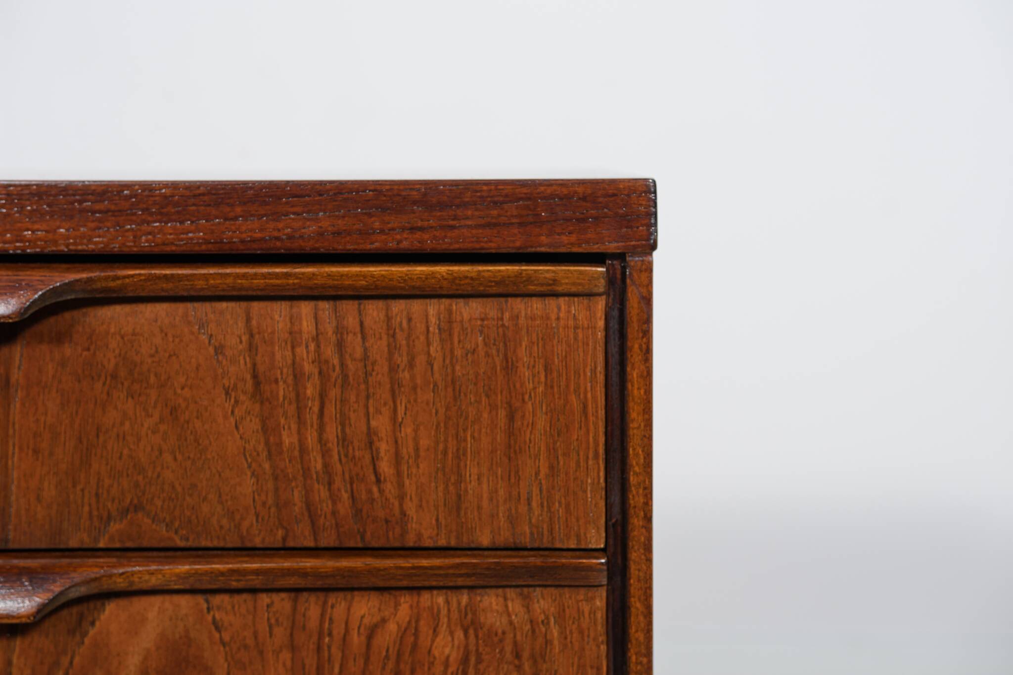 Commode en teck, Danemark, années 1960