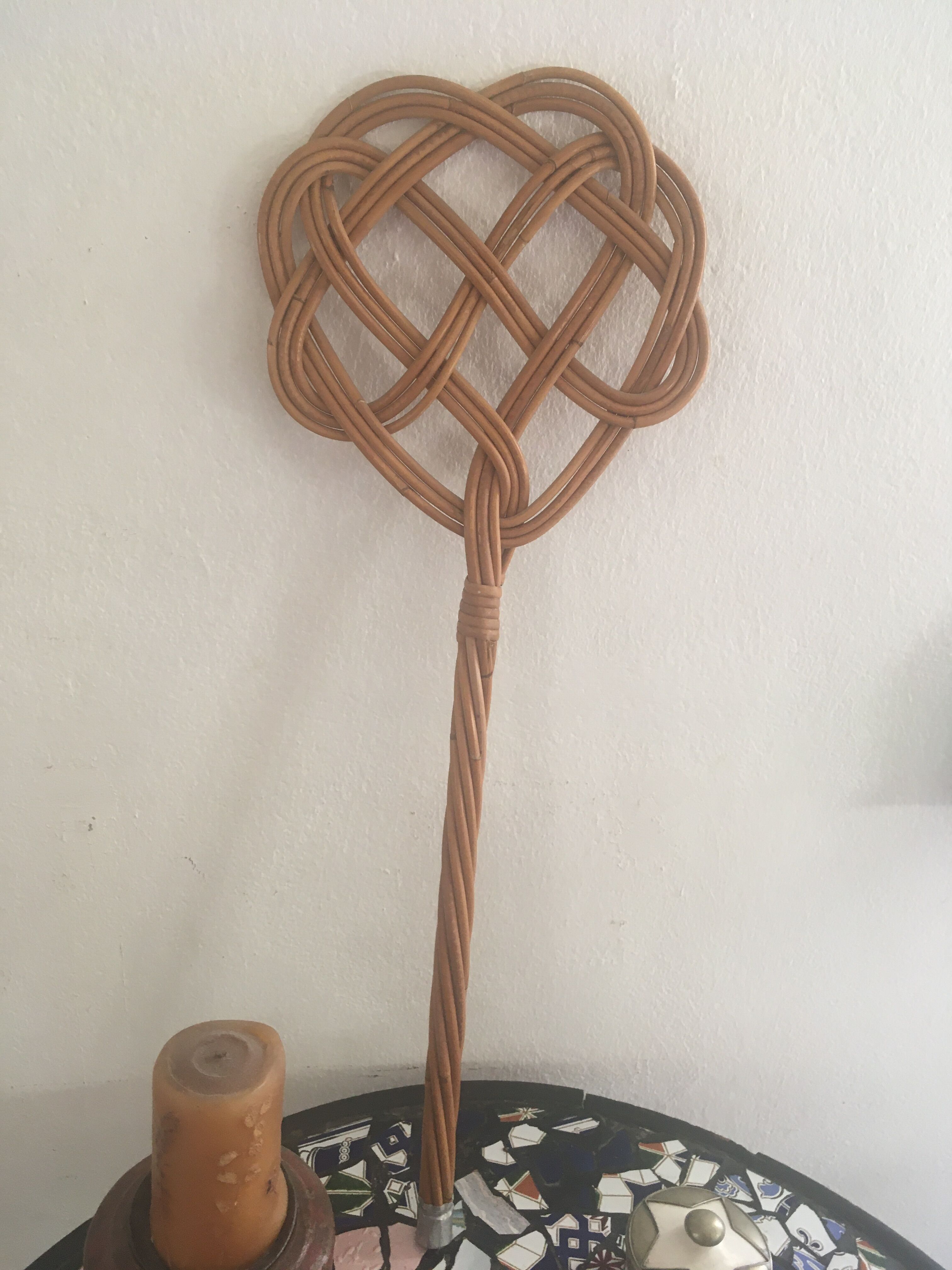 Old rattan carpet tape 70s.