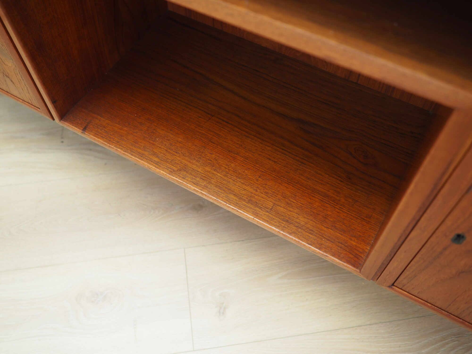 Bureau en teck, design danois, années 1970, design Kai Kristiansen