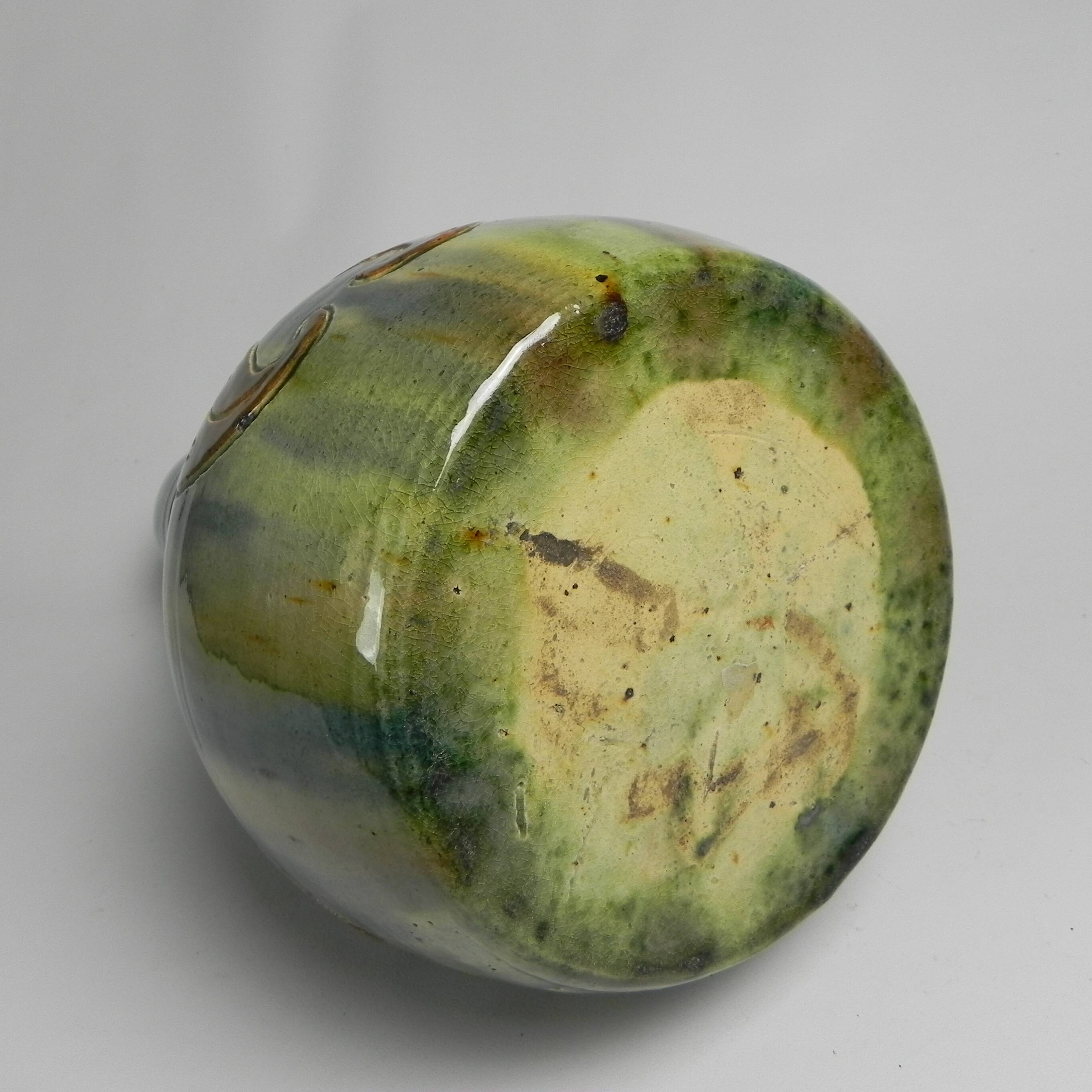 Art Deco Flemish vase with floral motifs, 1920s