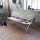 Banc pliant en métal