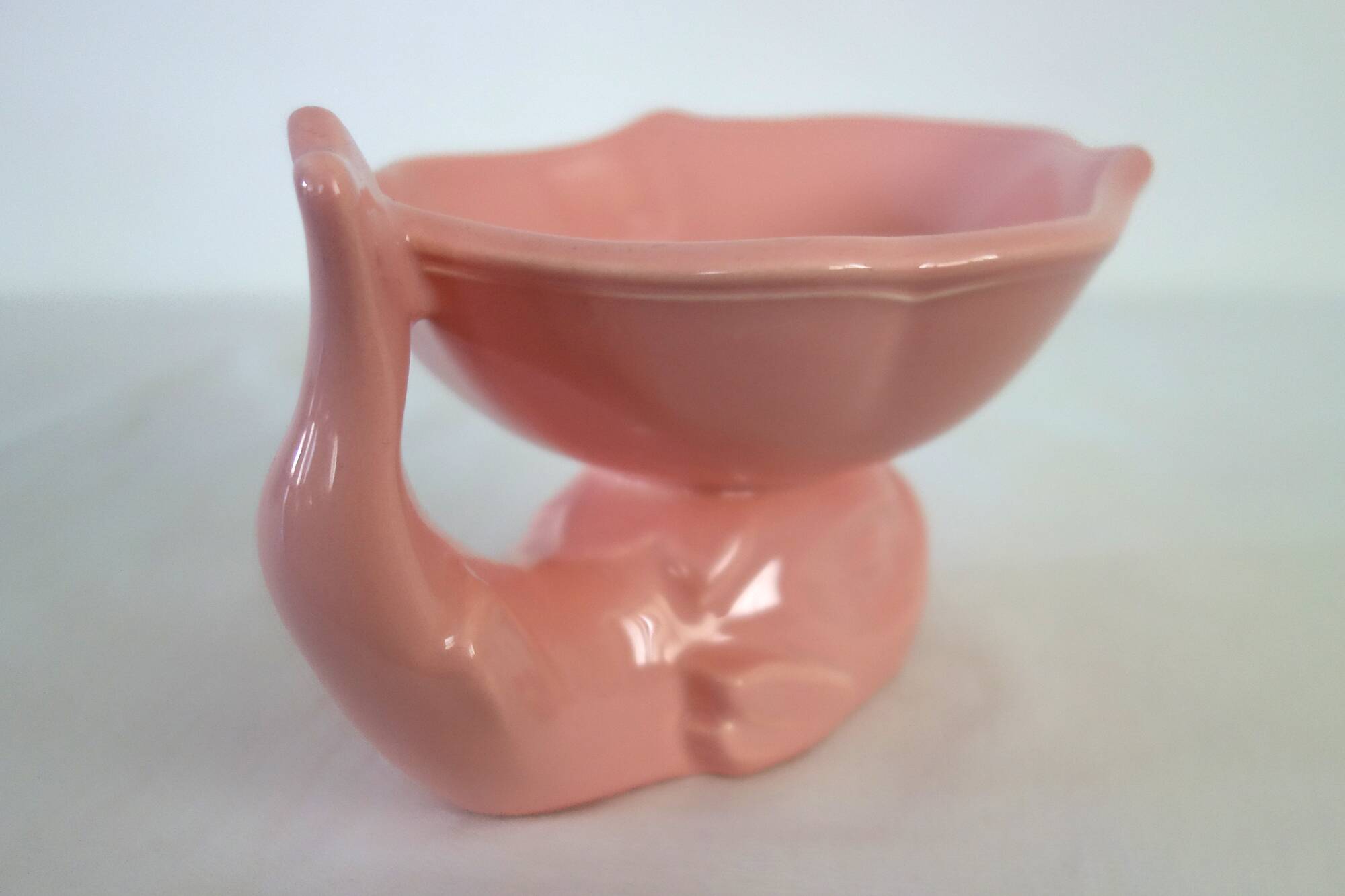 Vintage earthenware fish pocket from Salins