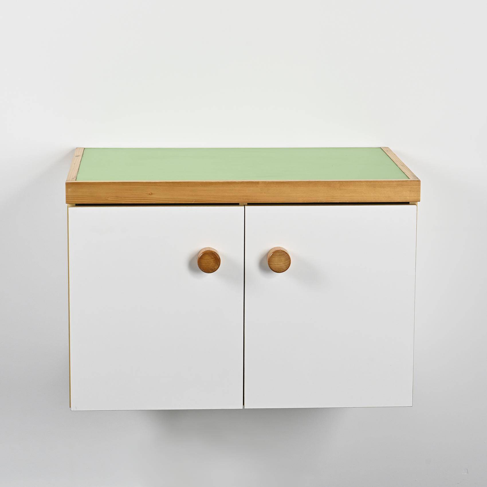 Les Arcs two-door sideboard by Charlotte Perriand